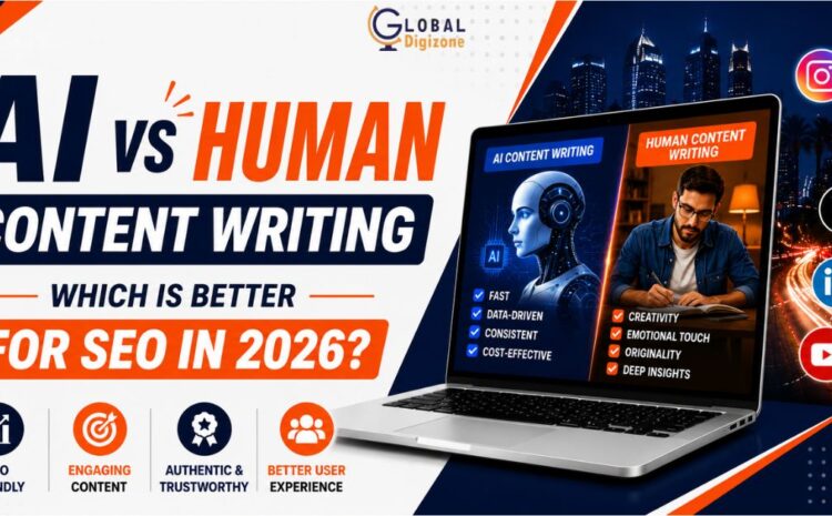  AI vs Human Content Writing | Which is Better for SEO in 2026?