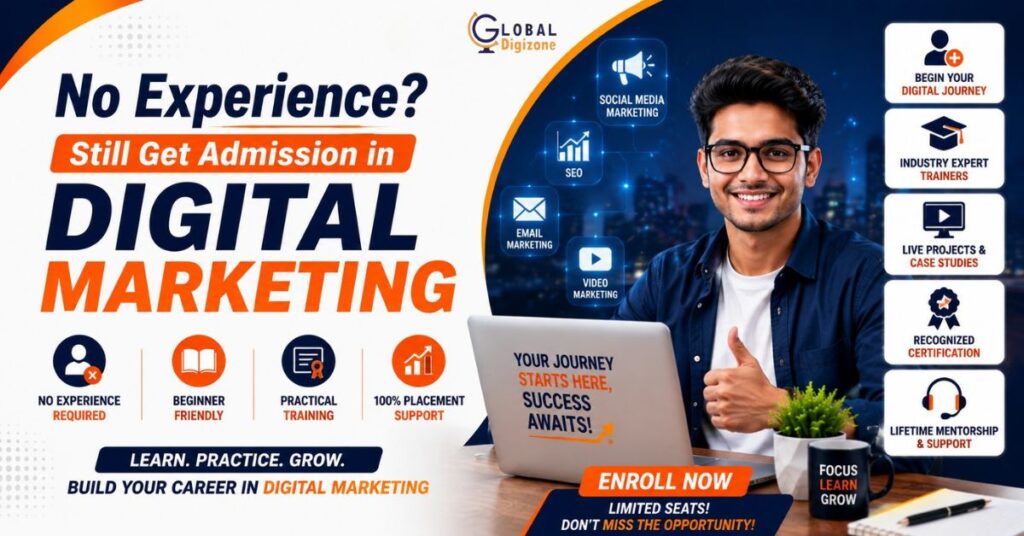How to Get Admission in a Digital Marketing Course | Step-by-Step Guide 2026