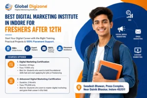 “Digital marketing Course after 12 course in Indore for students