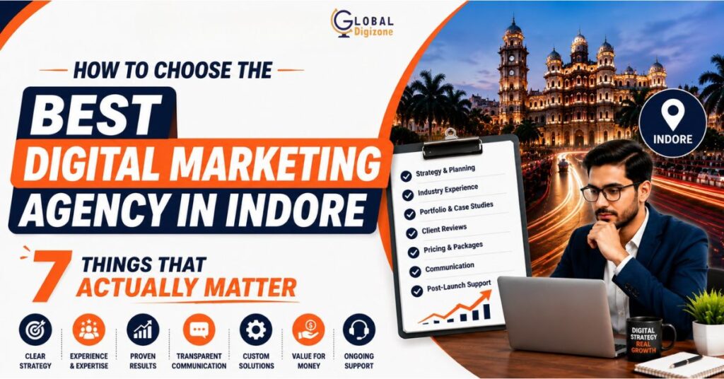 How to Choose the Best Digital Marketing Agency in Indore | 7 Things That Actually Matter