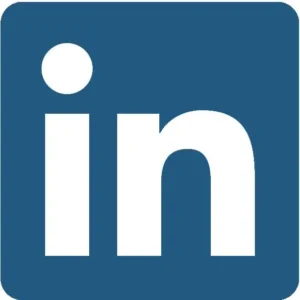 LinkedIn social media logo icon for professional networking and digital marketing branding