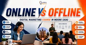 Online vs Offline Digital Marketing Course in Indore | Which One to Choose in 2026?