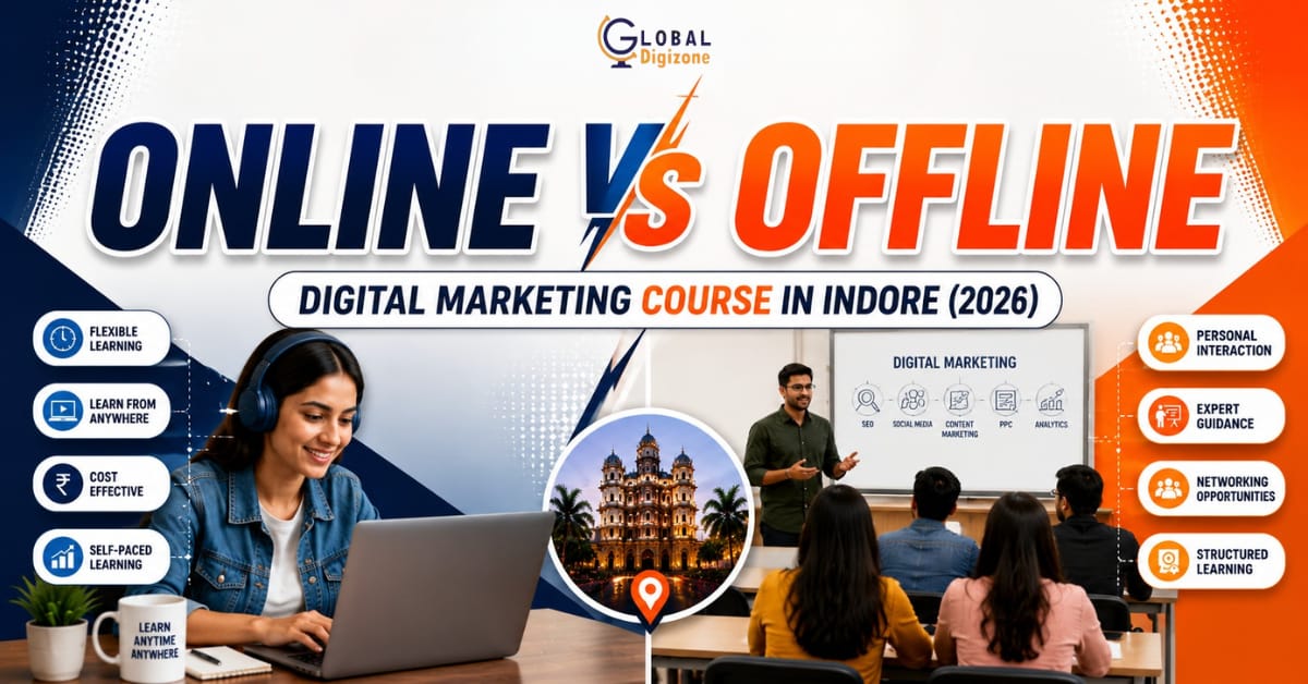 online vs offline digital marketing course
